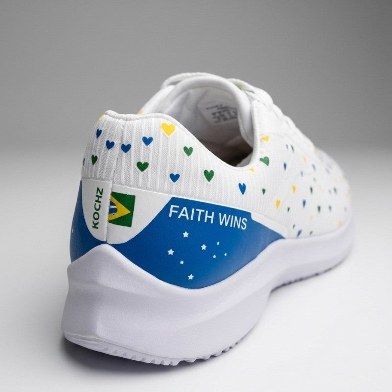 Tênis Feminino Aura Brasil KOCHZ | Design Exclusivo | Edição Especial
