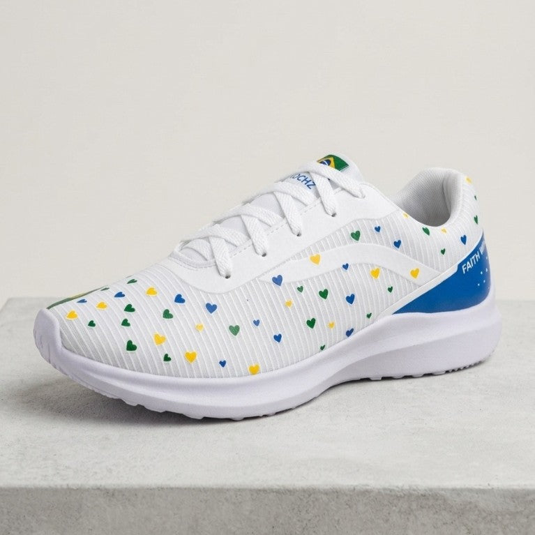 Tênis Feminino Aura Brasil KOCHZ | Design Exclusivo | Edição Especial